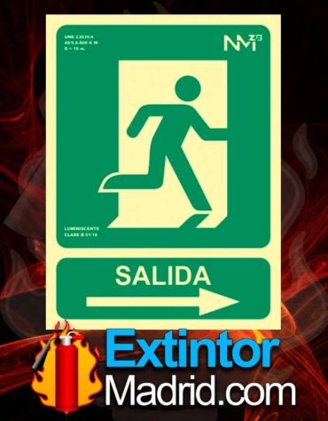 Señal de salida derechas