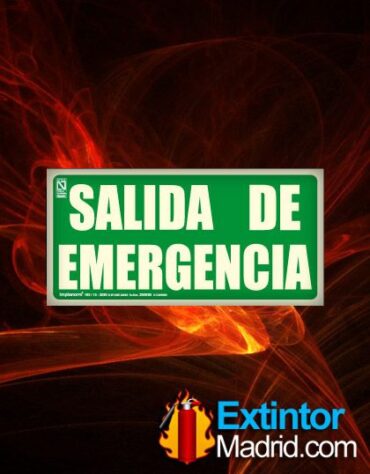 Señal de salida emergencia